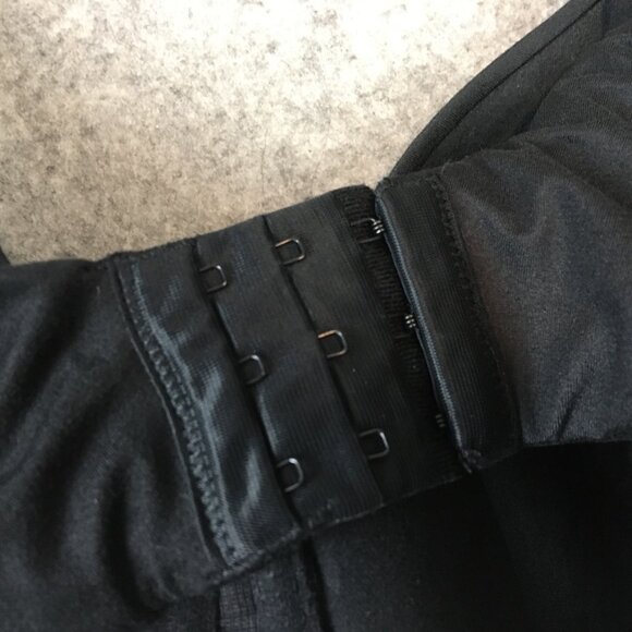 Auden Bra 42DD The Superstar Black Underwire Convertible Straps Black Plunge - Picture 6 of 12